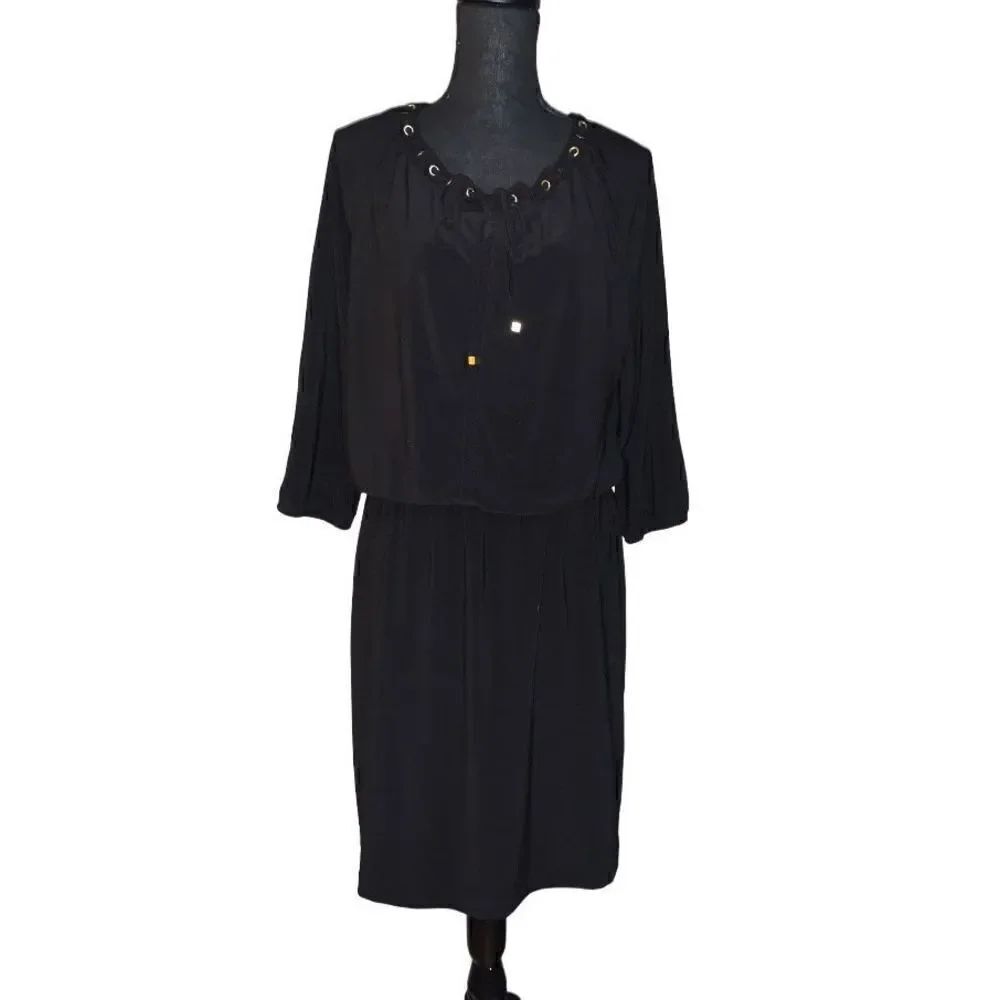 Nine West Blouson Jersey Dress